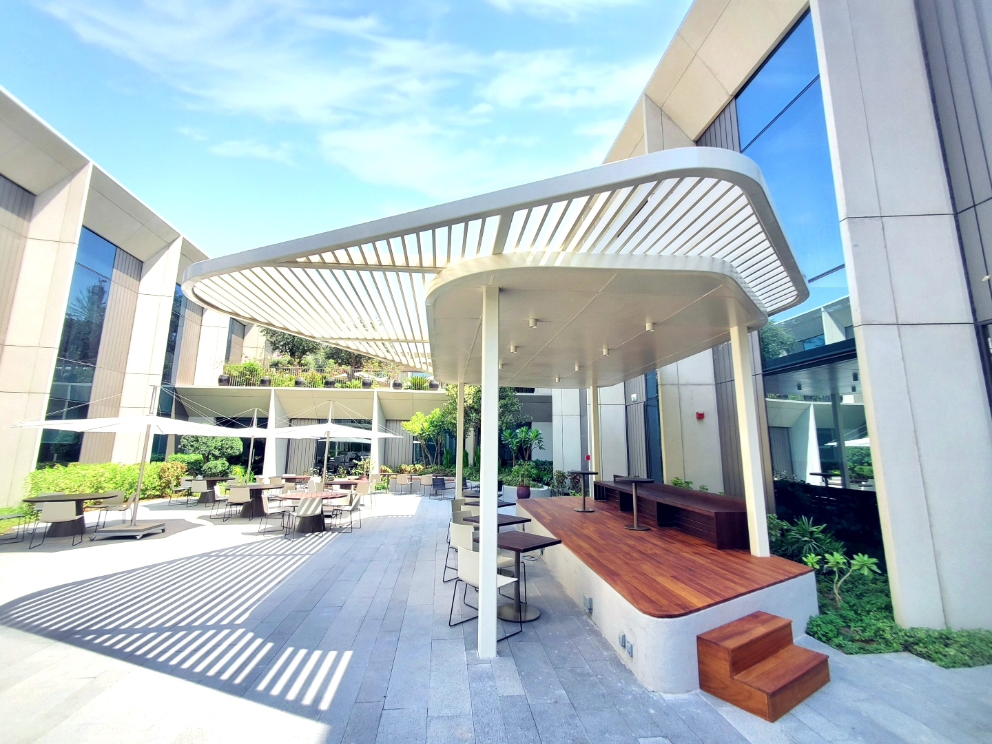 Spinneys Pergola